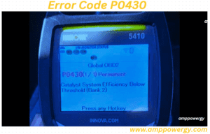How Do I Fix Error Code P0430?