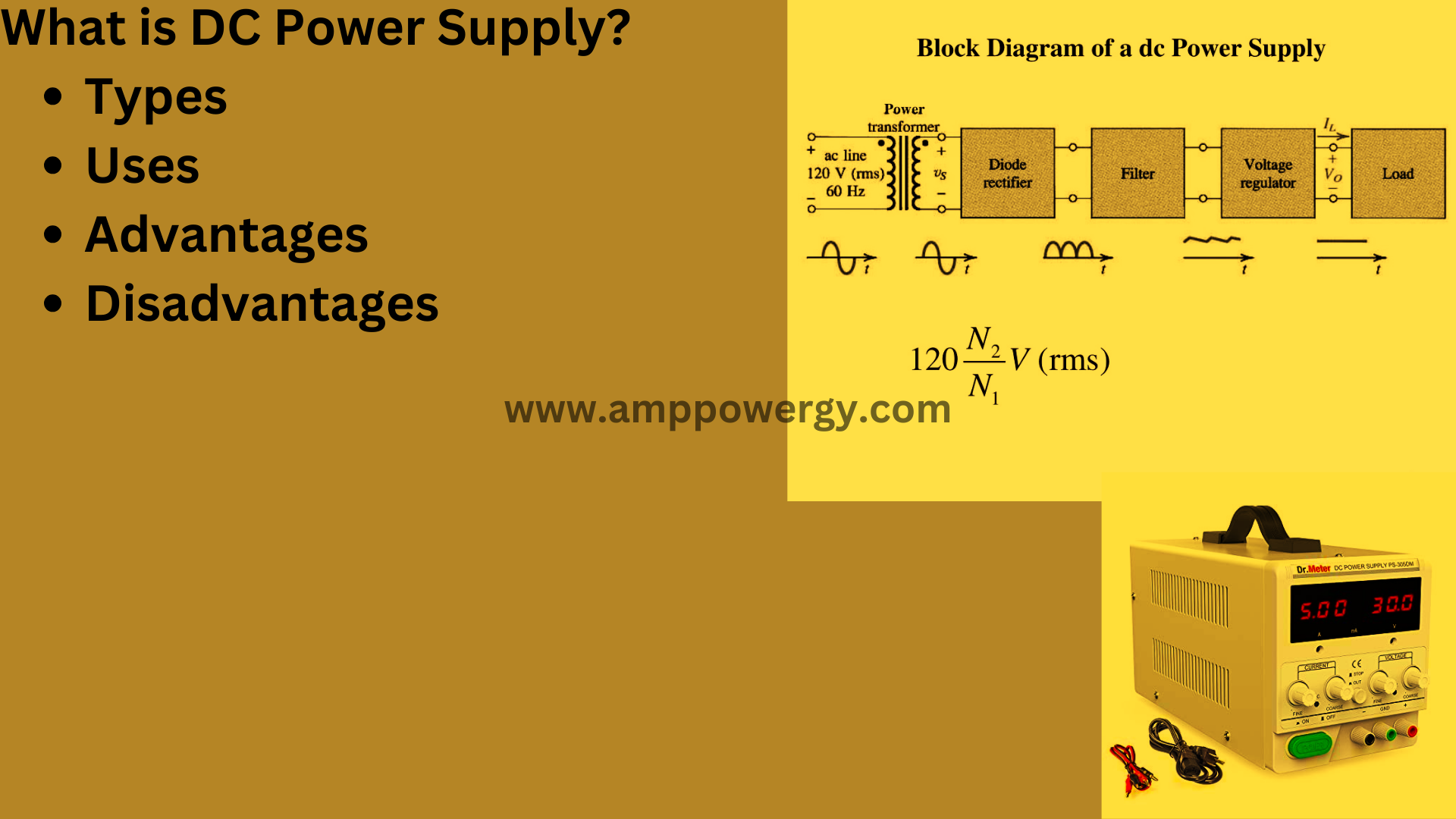 What is a DC Power Supply?