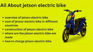 All About jetson electric bike